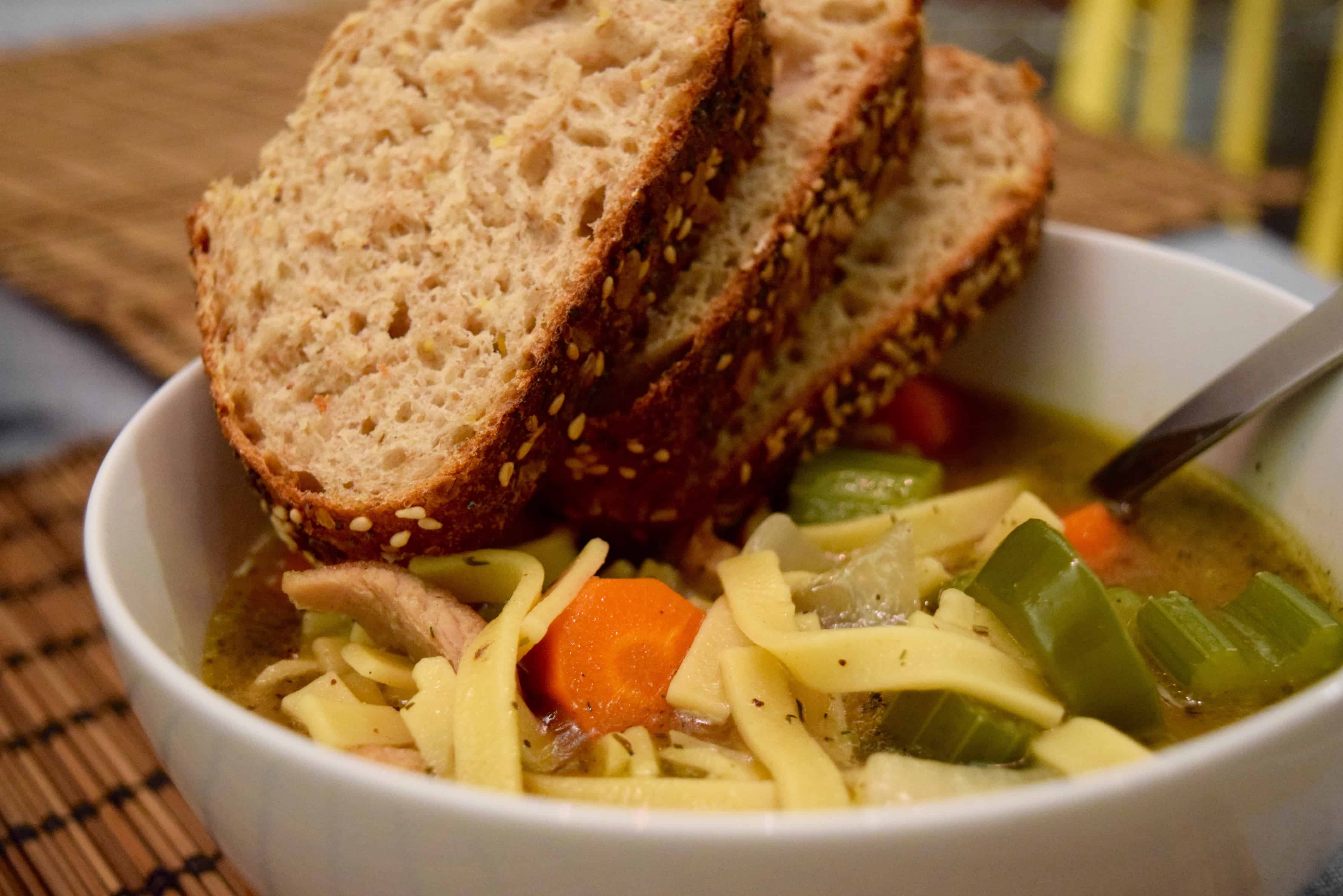 Chicken Noodle Soup {VIDEO} - i am baker