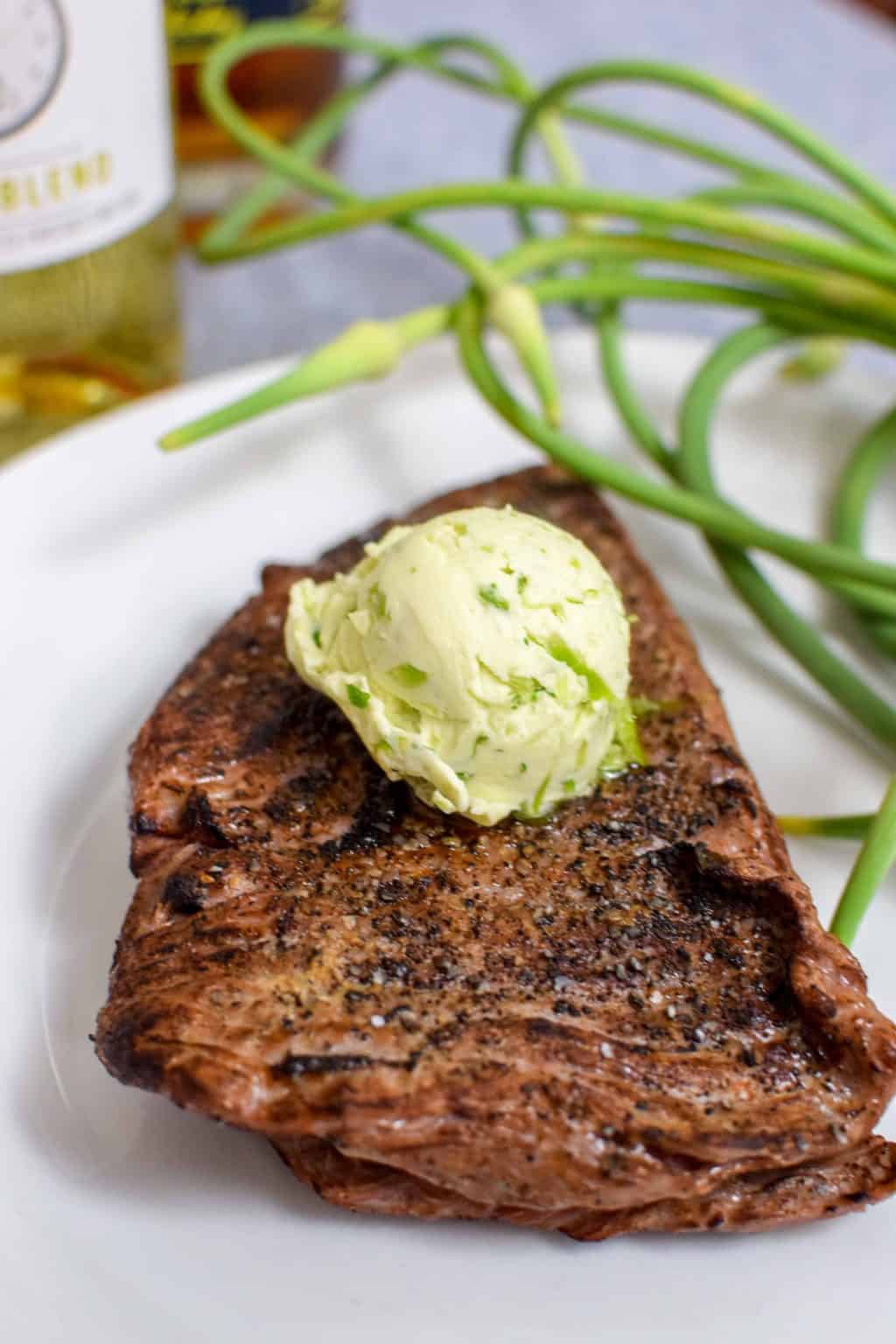 Garlic Herb Compound Butter for Steak - Spend With Pennies