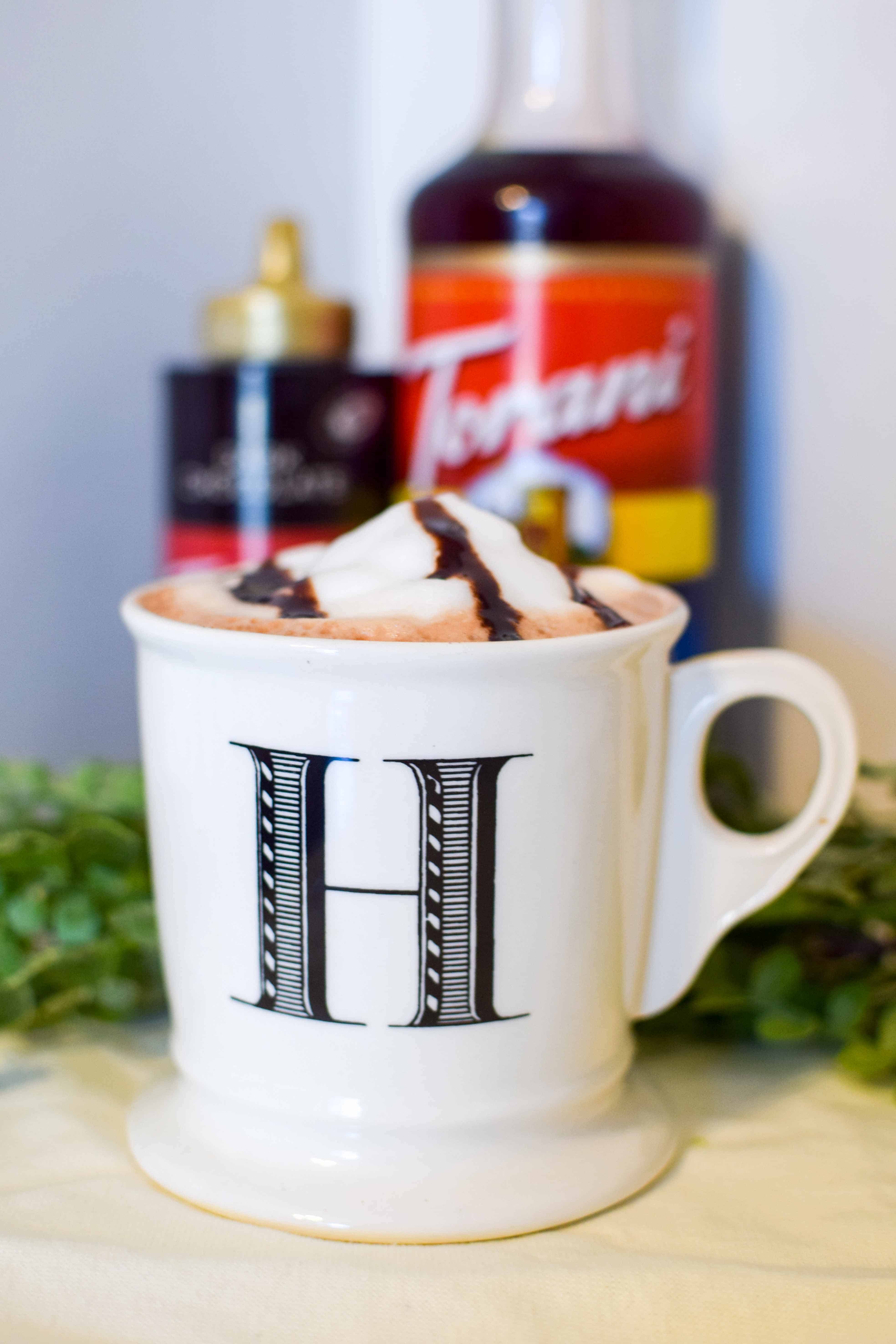 Homemade Raspberry Mocha Keurig Latte