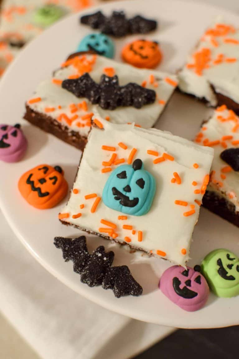 Spooky Sprinkled Brownie Recipe For Kids On Halloween