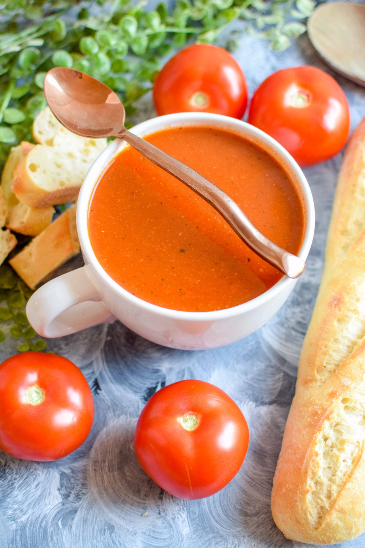 Creamy Healthy Tomato Soup | Easy Recipe with Kefir