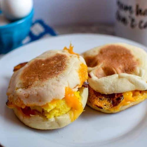 English Muffin Egg Sandwich - Mini : r/castiron