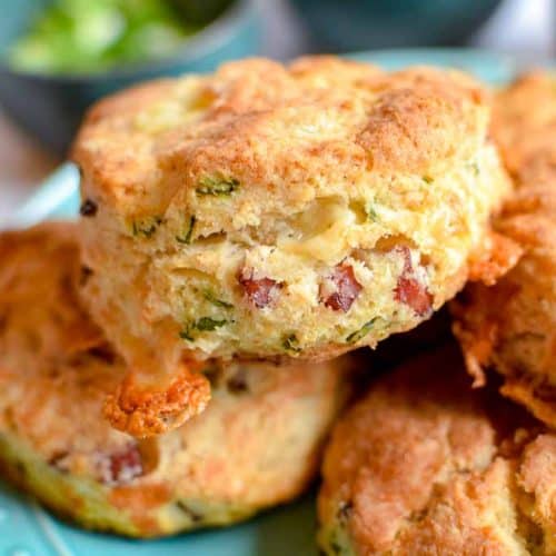 Savory Ham & Cheese Scones - Sally's Baking Addiction