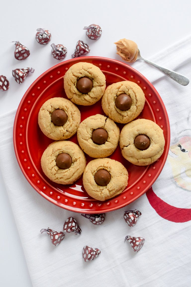 Decadent Hot Cocoa Peanut Butter Blossom Cookie Recipe