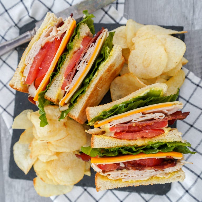 The Best Pork Free Club Sandwich Recipe!