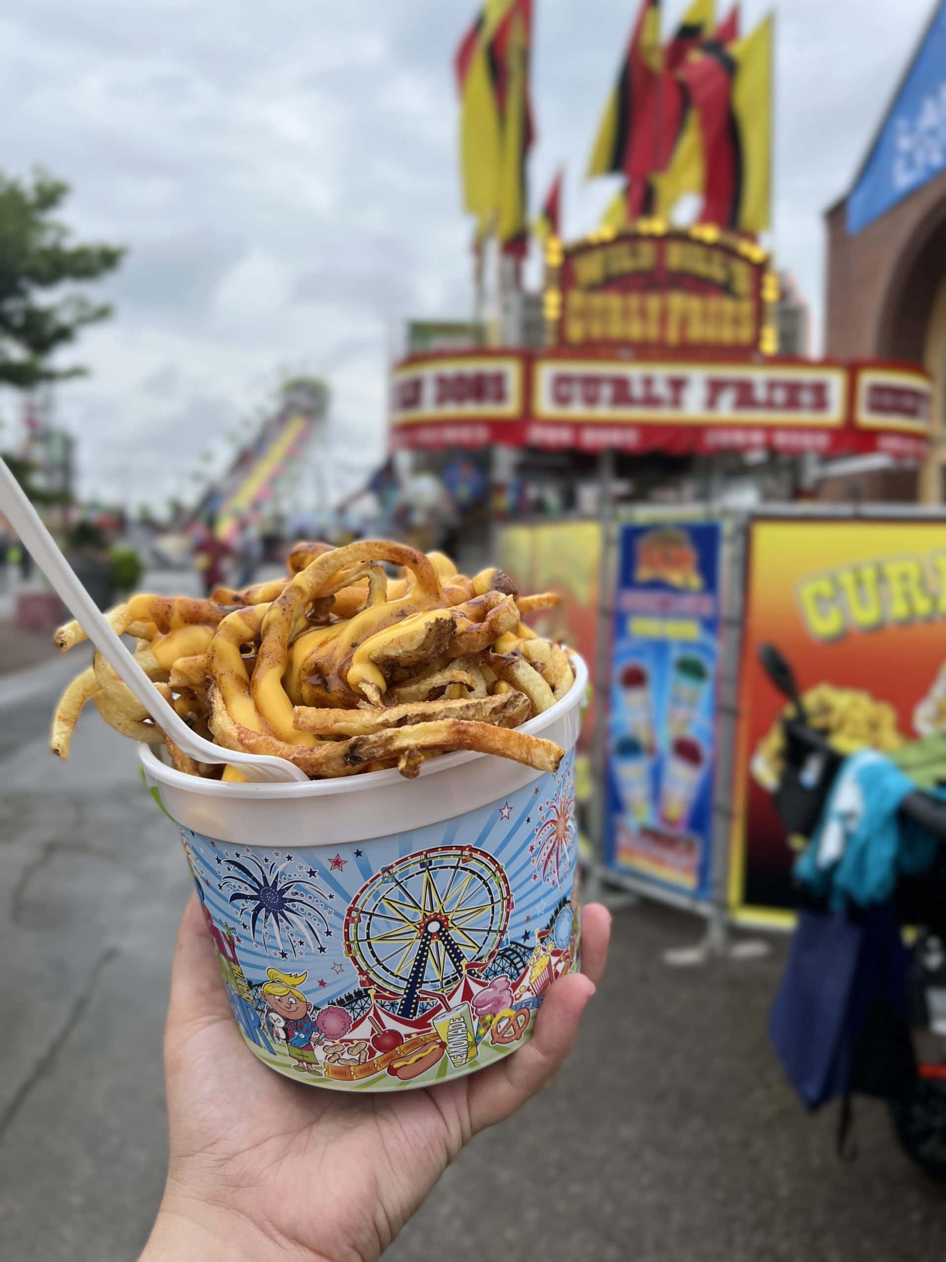 Lemon meringue deviled eggs, new food at the Ohio State Fair